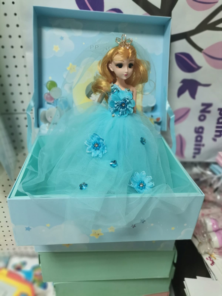 Papusa Muzicala rotativa in cutie cadou Little Princess [9]
