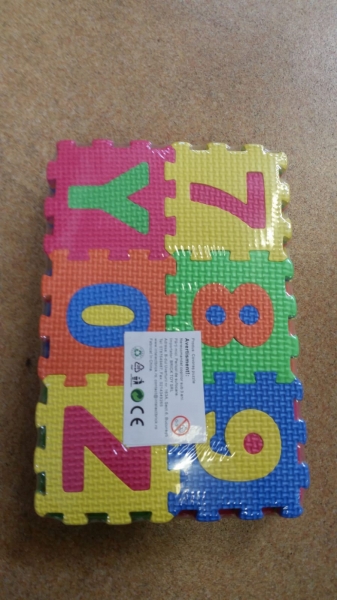 Set de puzzel cifre si litere 36 de buc de Birou [2]