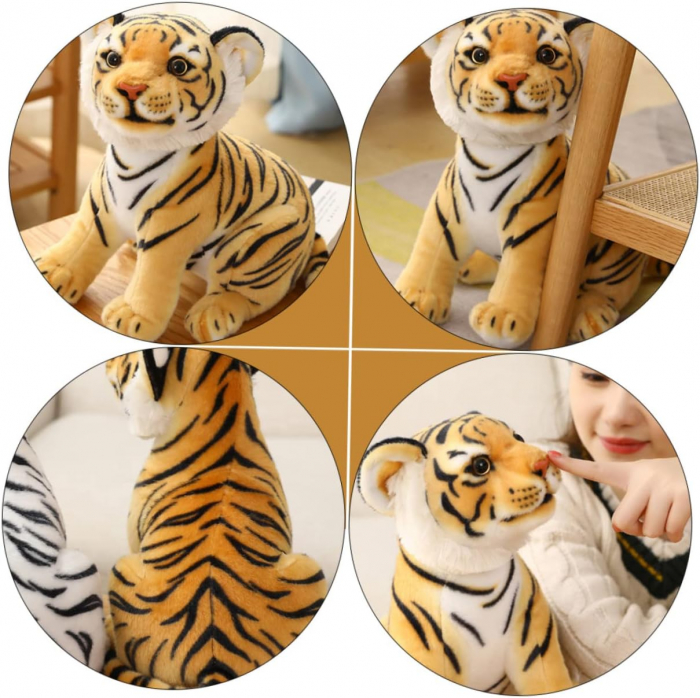Jucarie de plus Tigru 35 cm – Tigru de plus moale si adorabil [2]