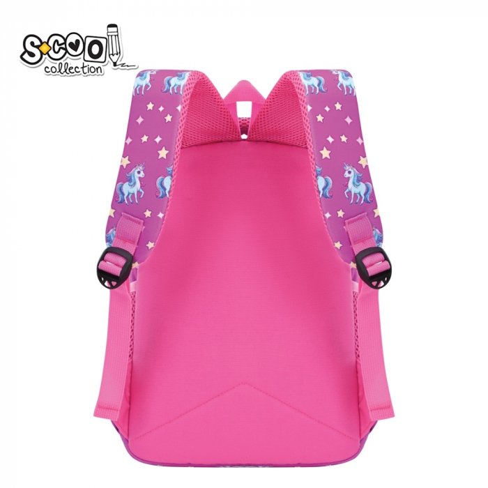Ghiozdan Gradinita Unicorn – 34x23x14 cm, poliester rezistent, bretele reglabile [3]