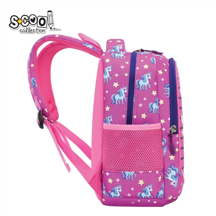 Ghiozdan Gradinita Unicorn – 34x23x14 cm, poliester rezistent, bretele reglabile [2]