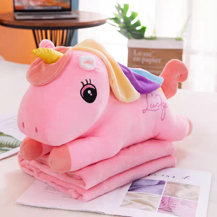 Perna Unicorn din Plus cu Paturica Moale [1]