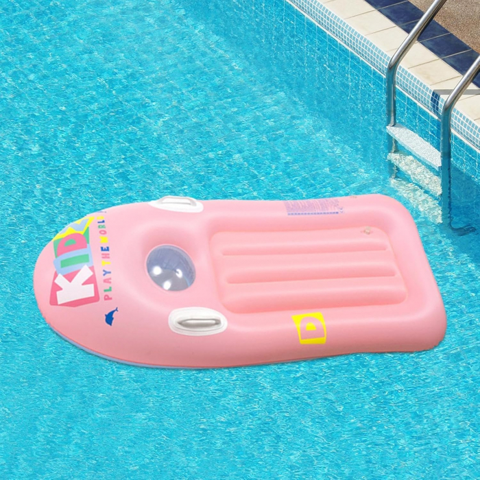 Placa de Surf Gonflabila cu Manere 119x58 cm Roz – Ideala pentru Piscina si Plaja [4]