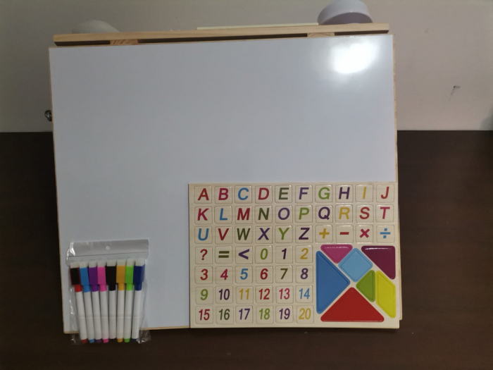 Placa Lemn Montessori Senzoriala Copii Incuietori Busy Board 2 in 1 [11]