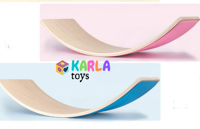 Placa Balansoar de Echilibru din Lemn Balance Board [2]