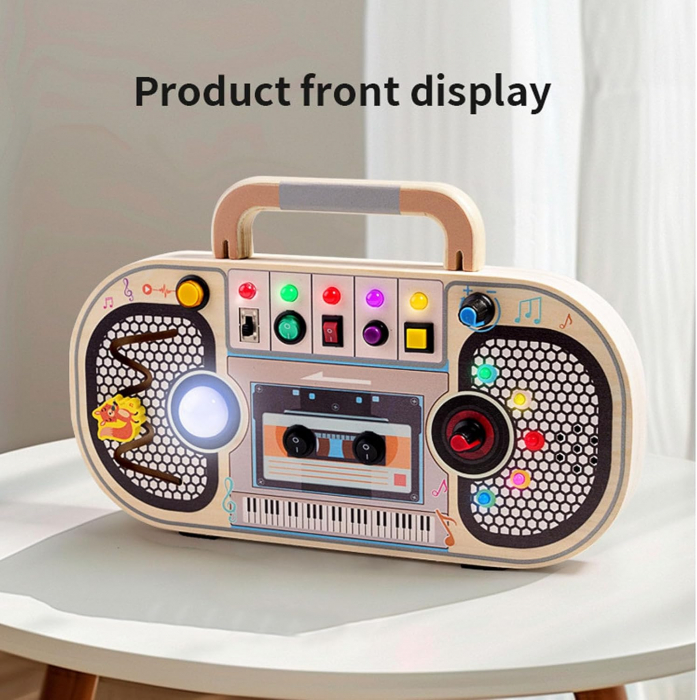 Placa Senzoriala cu LED  Casetofon – Busy Board [5]