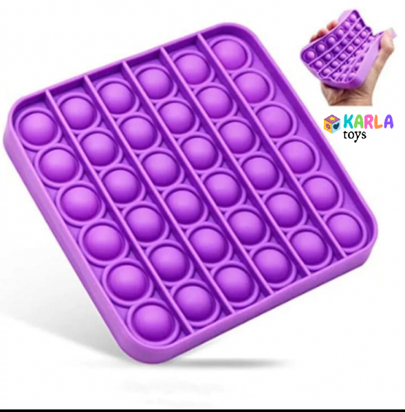 Pop It - Jucarie senzoriala antistres Bubble Fidget Patrata cu bila [3]