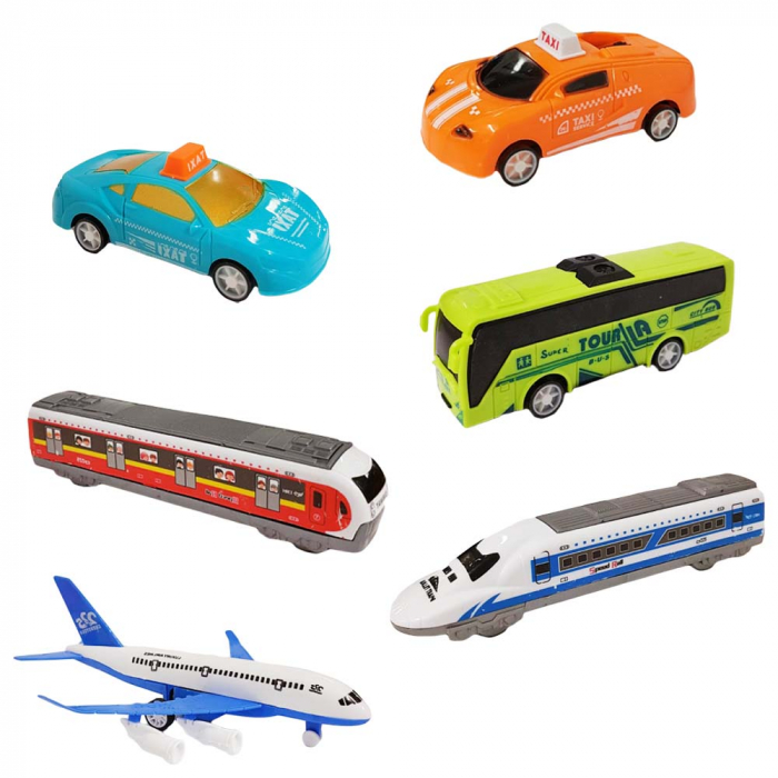 Set Jucarii Masinute Vehiocle Trafic [2]