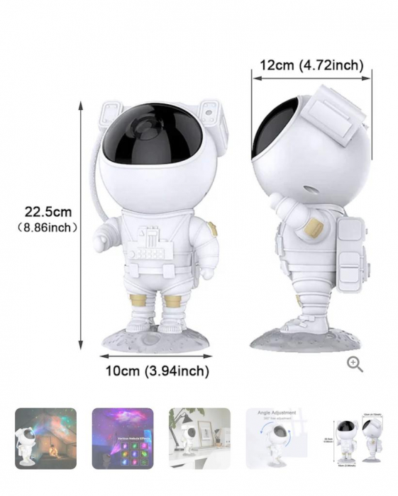 Proiector Astronaut de stele si galaxii [7]