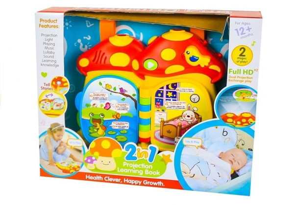 Proiector si Carte Bebe Ciupercuta 2 in 1 - Proiector si lampa de veghe Ciupercuta  2 in 1 [4]