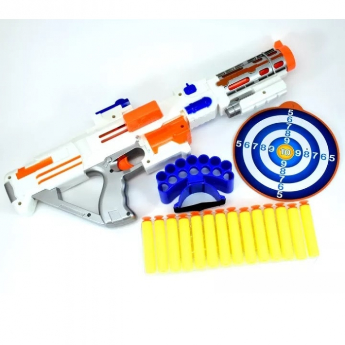 Pusca Soft Bullet Gun cu Munitie din Spuma și Accesorii de Siguranță [2]