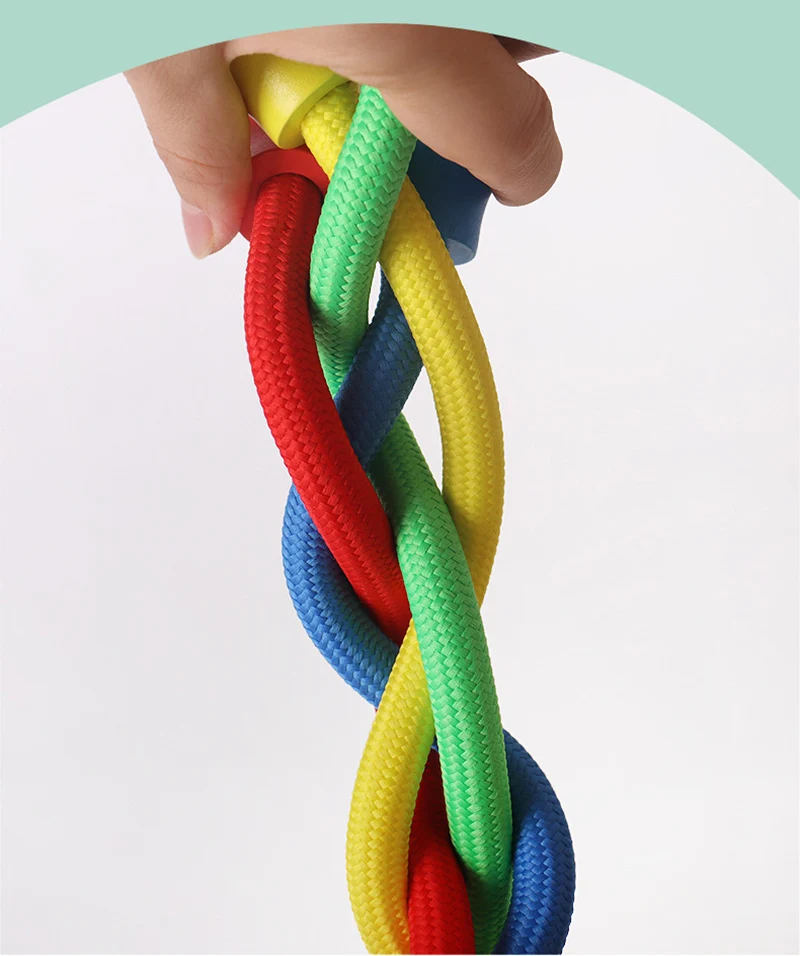 Puzzle 3D din Lemn cu Franghie - Joc de Dezvoltare a Inteligentei si Relaxare [8]