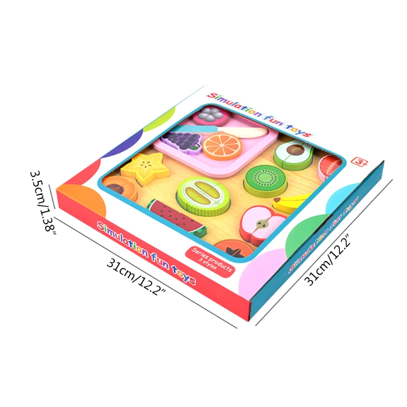 Puzzle din Lemn de Feliat Alimente [2]