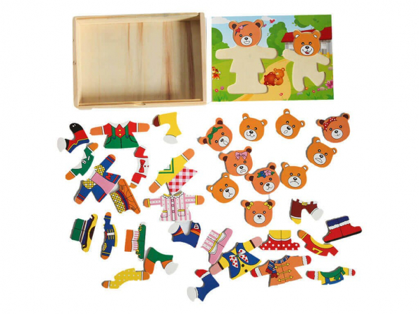 Puzzle lemn 2 ursuleti [3]