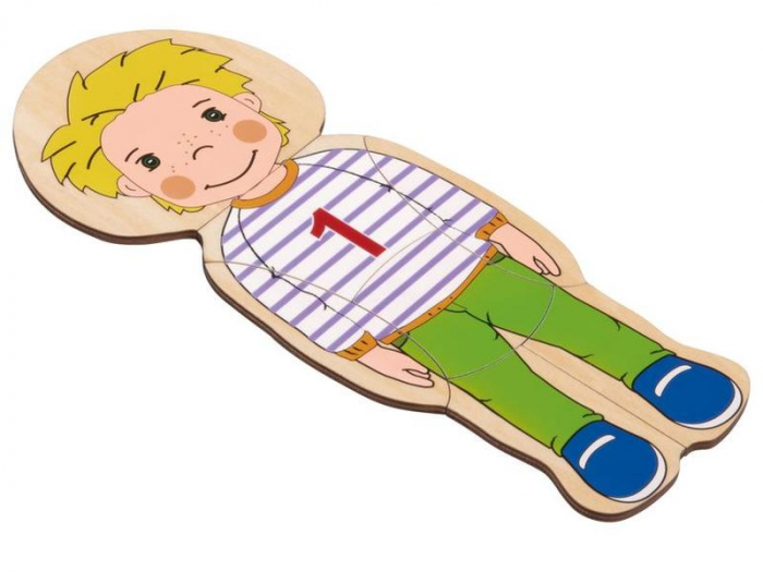 Puzzle Lemn Incastru Corpul Uman - Anatomie Onshine [3]