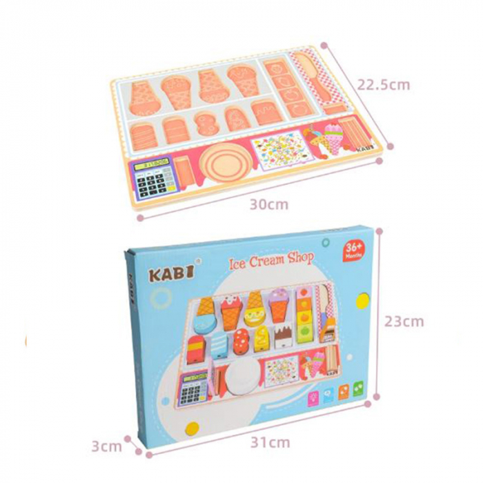 Puzzle Lemn Magazinul de Inghetata Kabi [8]