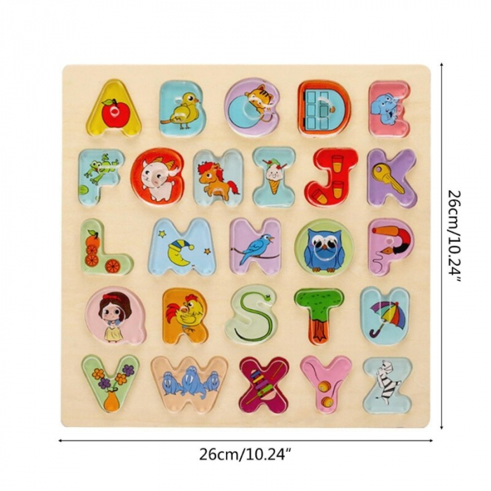 Puzzle Litere Montessori [5]