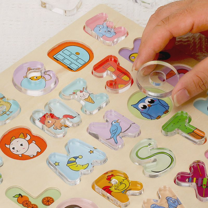 Puzzle Litere Montessori [2]