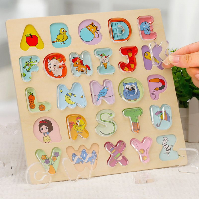 Puzzle Litere Montessori [4]