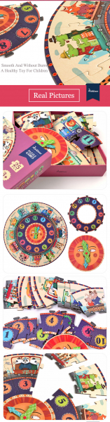 Puzzle Digital Mare Ceas - Joc Puzzle Mare Ceas Mideer [13]
