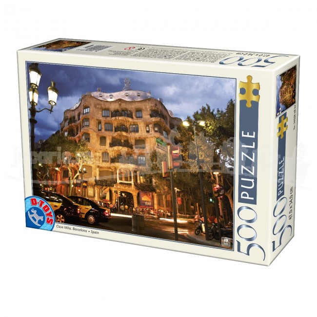 Puzzle Casa Mila, 500 piese [1]