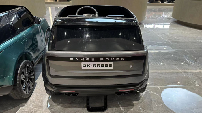 Range Rover 4x4 Premium Masinuță Electrică de Lux pentru 2 Copii Gri [2]