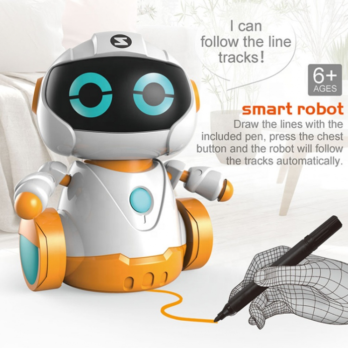 Robot Inteligent Interactiv cu senzor ce urmareste linia [2]