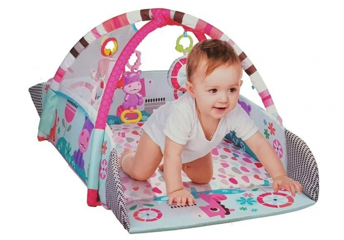Saltea activitati bebe 3 in 1 cu 20 bile [3]