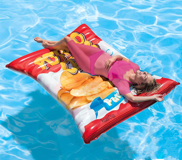 Saltea Gonflabila in Forma de Potato Chips Intex [3]