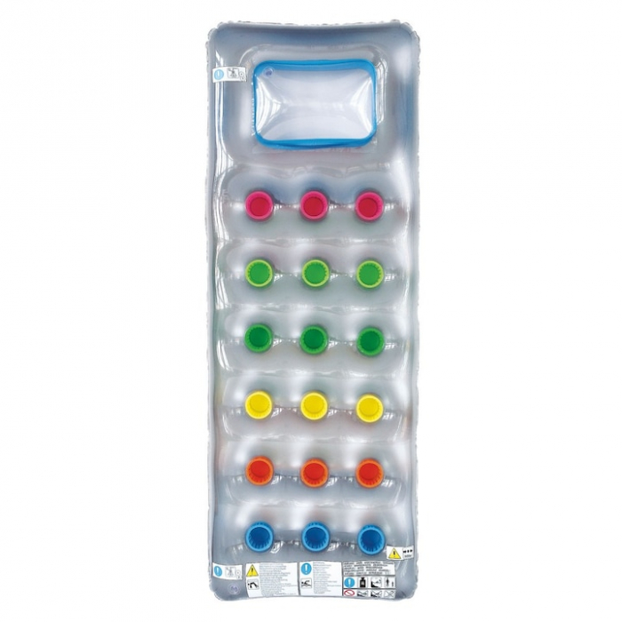 Saltea Gonflabila pentru Piscina 188x71 cm Gri [2]