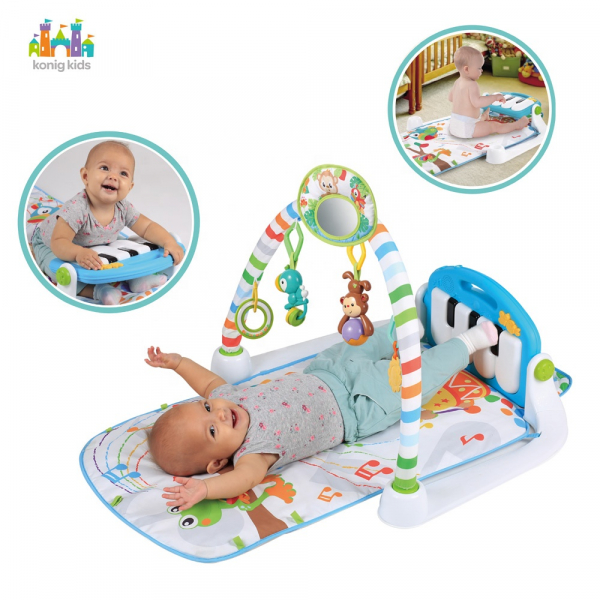 Centru de activitati Bebe  cu pian - Salteluta cu activitati cu pian [4]