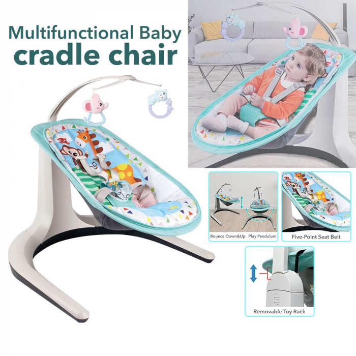 Scaun Balansoar Multifunctional Bebelusi cu Jucarii si Vibratii [3]