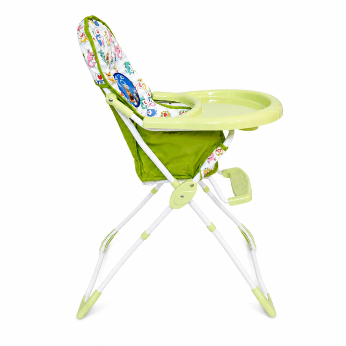 Scaun Masa Copii Baby Care CH Verde, Pliabil, Centura 5 Pct, 6 Luni + [3]
