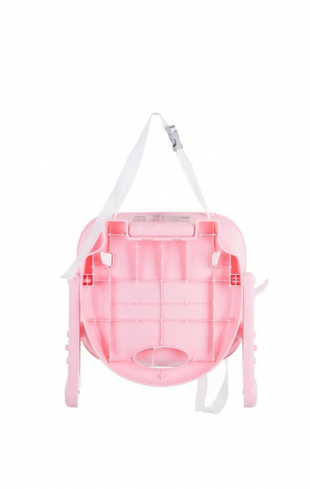 Scaun de masa bebe 3 in 1 roz [5]
