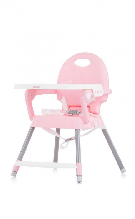 Scaun de masa bebe 3 in 1 roz [2]