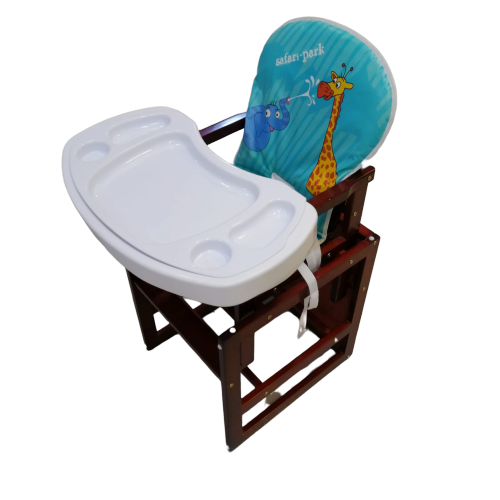 Scaun si Masuta de Lemn 2 in 1 Baby Care [6]