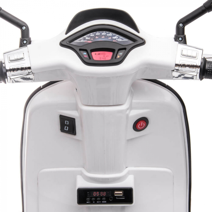 Scuter Electric pentru Copii Vespa 12V Motocicleta electrica Vespa [2]