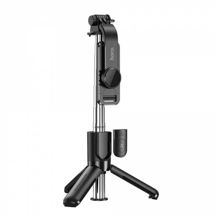 Selfie Stick cu telecomandă Bluetooth și suport pentru trepied [5]