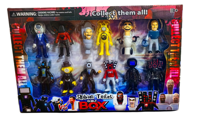 Set 12 Figurine Skibidi Toilet [1]