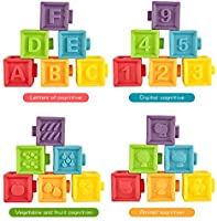 Set 12 Cuburi pentru Bebelusi moi Kaichi [7]