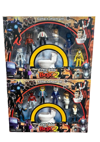 Set 12 Figurine Skibidi Toilet seria 2 [3]