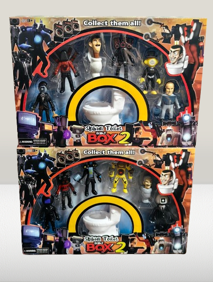Set 12 Figurine Skibidi Toilet seria 2 [2]