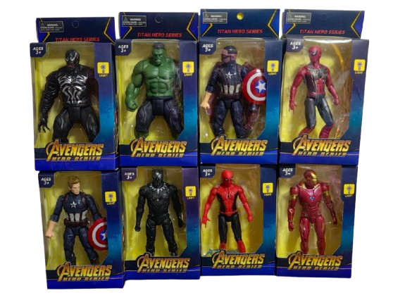 Set 8 Figurine de Actiune Avengers Titan Hero Series [1]