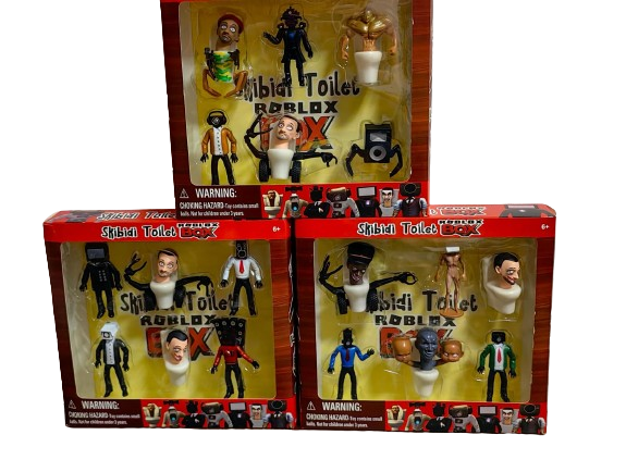 Set 18 Figurine Skibidi Toilet ROBLOX BOX [2]