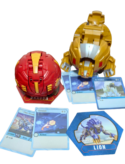 Set 2 Figurine Bile Transformabile Bakugan Battle Planet [2]