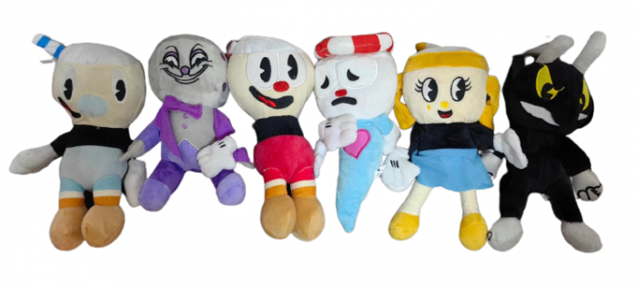 Set 6 Jucarii PLus Cuphead si Mugman The Cuphead Show! [11]