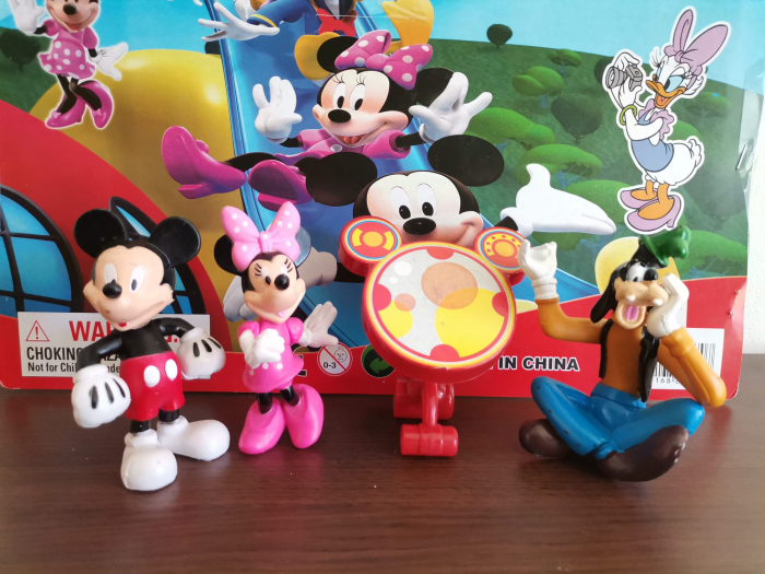 Set 3 Figurine ClubHouse Mickey Mouse, Minnie Mouse, Goofy si Toodles [2]