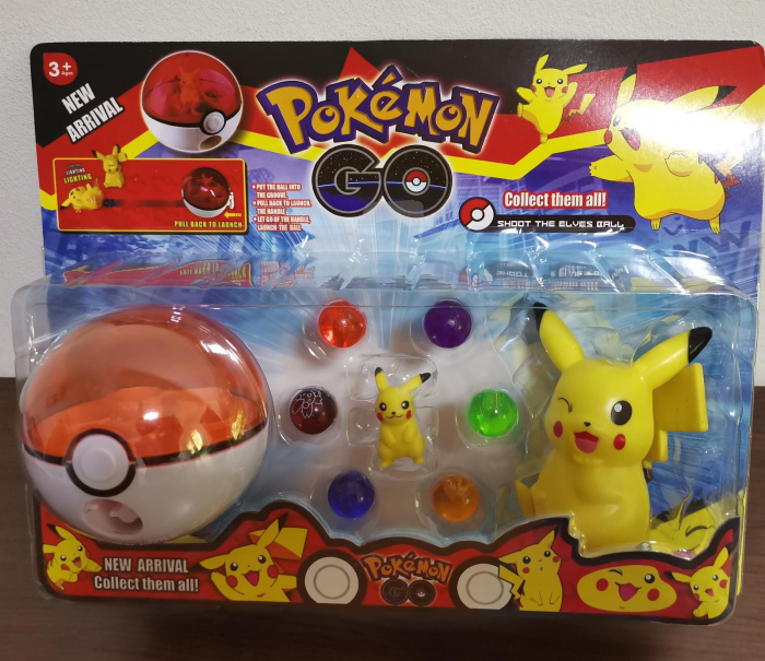 Set 3 Figurine Pikachu Pokemon [2]