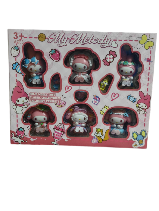 Set Figurine My Melody – Colectie Sanrio [1]