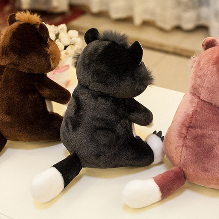 Set 3 Pisicute din PLus breloc Kawaii Lucifer [3]